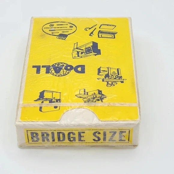 DOALL Sawing Company Promotional Vintage Collectible Playing Cards RARE Sealed - Picture 3 of 9